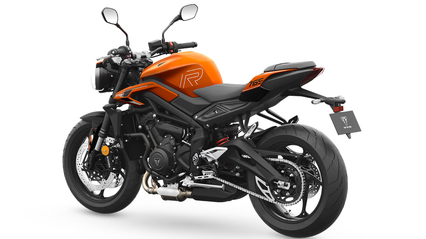 MY25 Street Triple R suspension