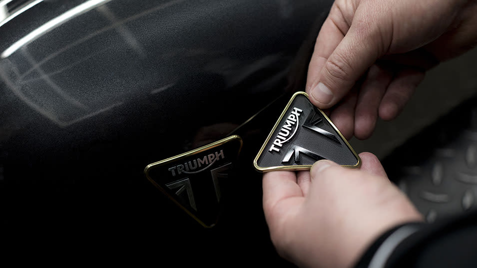 Triumph logo badge