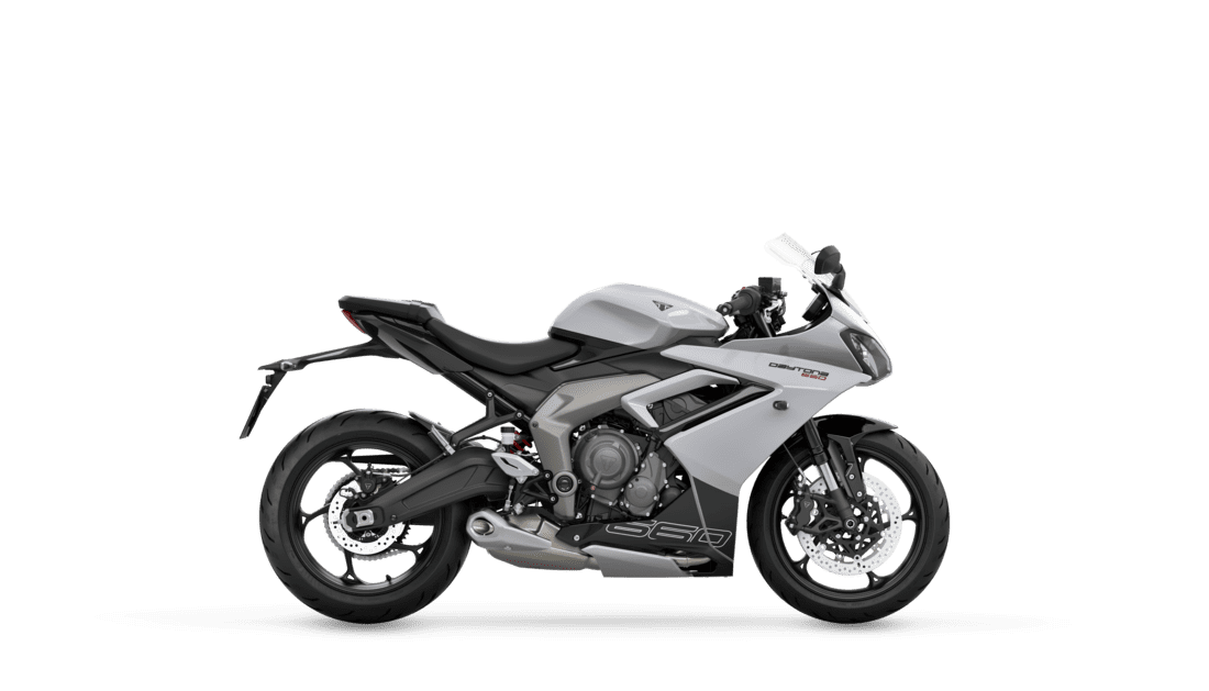 Triumph Daytona 660 Snowdonia White Right Hand Side 629
