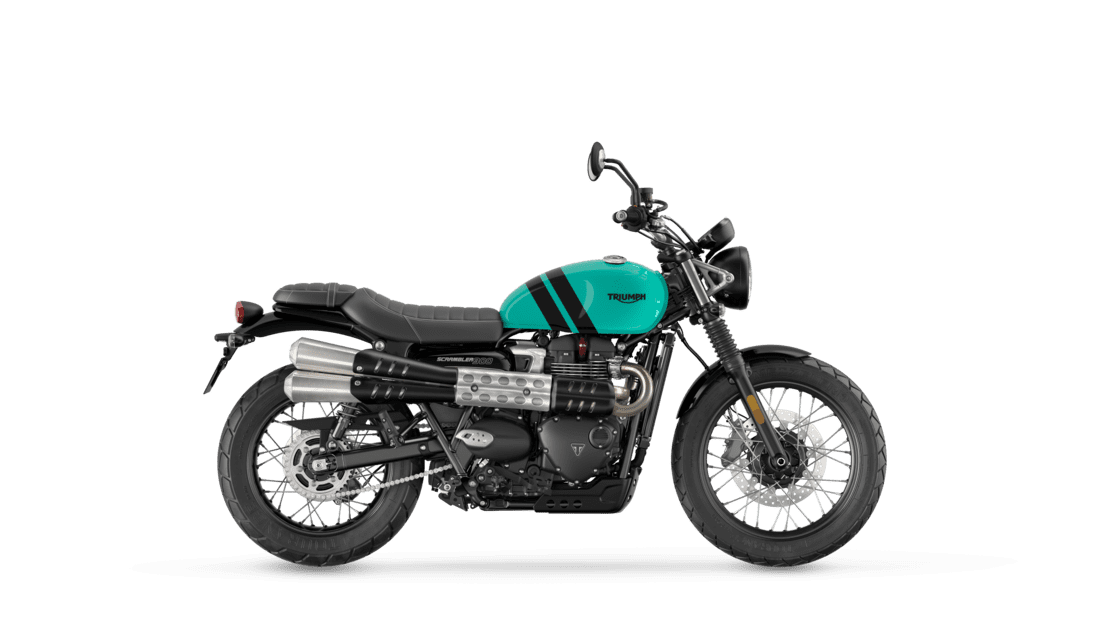 MY25 Scrambler 900 in Kingfisher Blue CGI